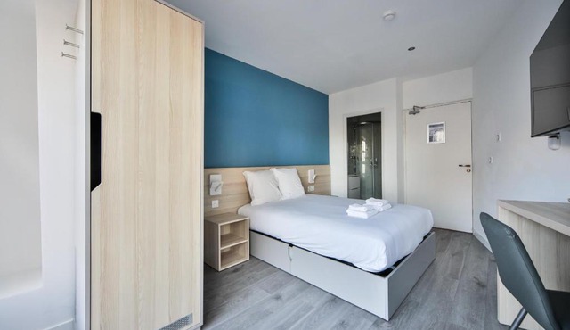 16.Chambre double#CoLiving#Loft#HomeCinema#fitness