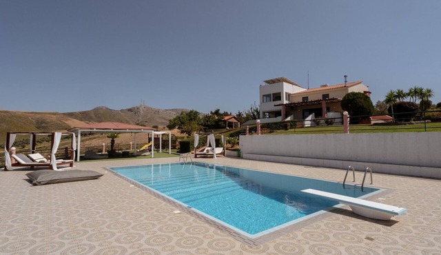 4-Bedroom Hillside Home with 50sqm Private Pool, amazing seaviews, only 10min to town!