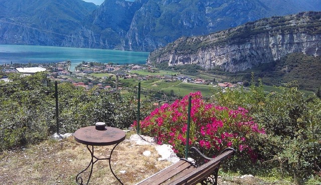 4 - Double with garden view overlooking the lake Torbole
