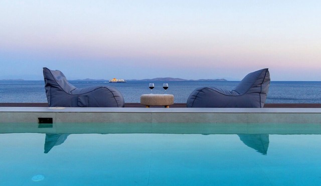 "Aegean Whispers" Sea Front Villa in Tinos