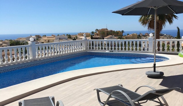 Amazing villa with sea view, private pool, air conditionning and wi-fi
