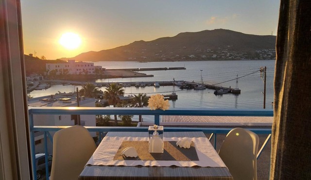 Apartment 'Sea View' with Sea View, Wi-Fi and Air Conditioning