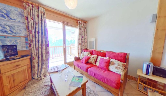 Appartement 3 Pièces, Balcon, Parking, 5 Pers. Villard-sur-Doron - FR-1-594-98