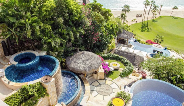 Beachfront Palmilla Estate with Three Private Pools