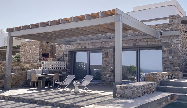 Cave Suite Paros, 65sq.m | Private pool & Panoramic sea view | "endless blue"