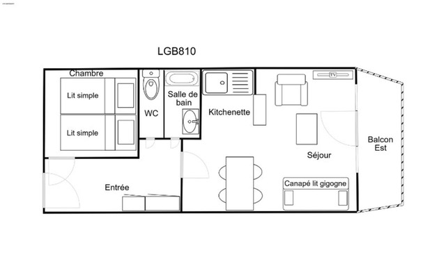 Comfortable 2-Room, Ski-in/Ski-out, Near Shops
