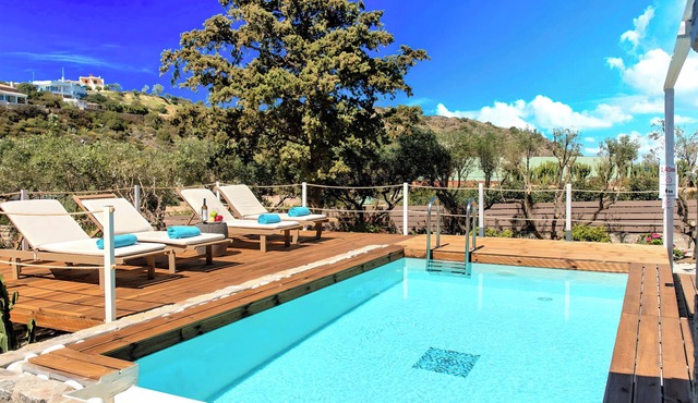 Cretan Lodge Heated Pool