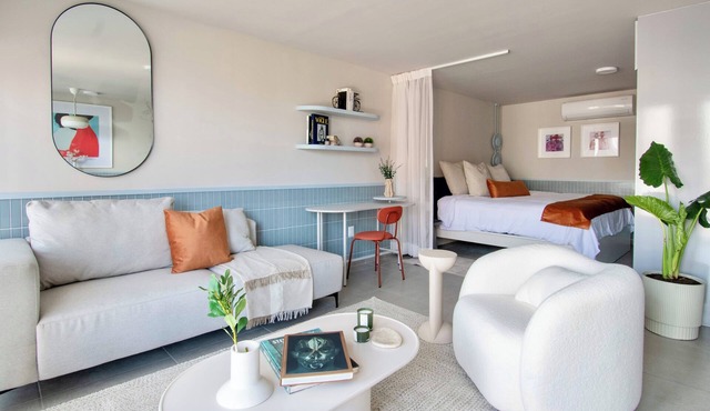 Estilo Qalina Azul - Beautiful loft in Chapu with AC and parking space