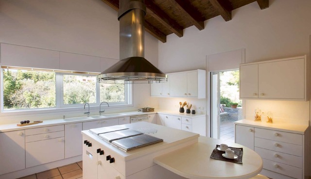 Evia villa with pool and breathtaking views