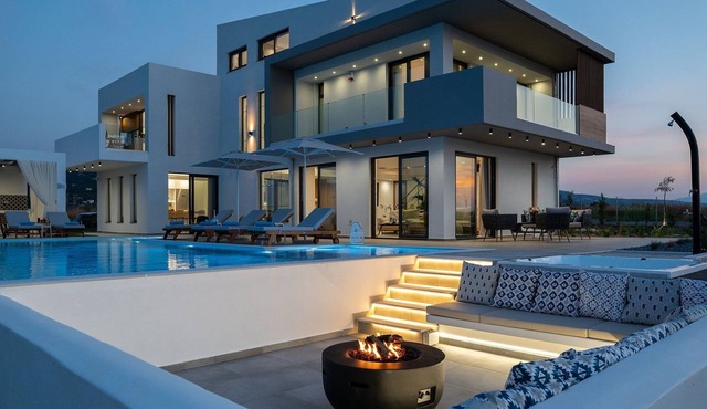 Exclusive Crete Villa | 4 Bedrooms | Villa Blue | Lavish Interiors