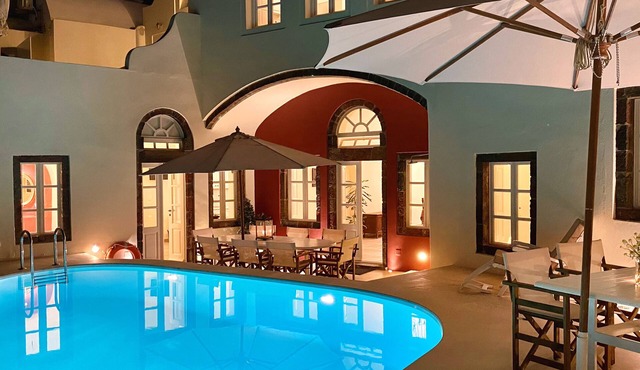 Grand Canava - Unique 1868 Winery Canava - Caldera View, Private Pool, Jacuzzi