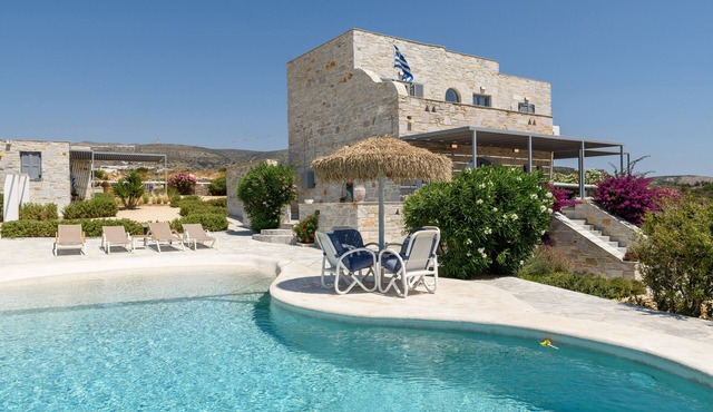 Holiday Home 'Aegean Seashell' with Sea View, Wi-Fi and Air Conditioning
