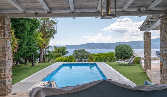 Holiday Home 'Mykonos' with Sea View, Wi-Fi and Air Conditioning
