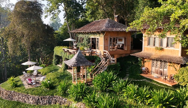 Luxury Mountain Villa with spectacular views surrounded by pristine forest