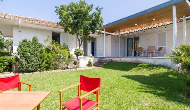 Mollet - Beautiful villa with garden 100 meters from the beach of Port d'Alcúdia