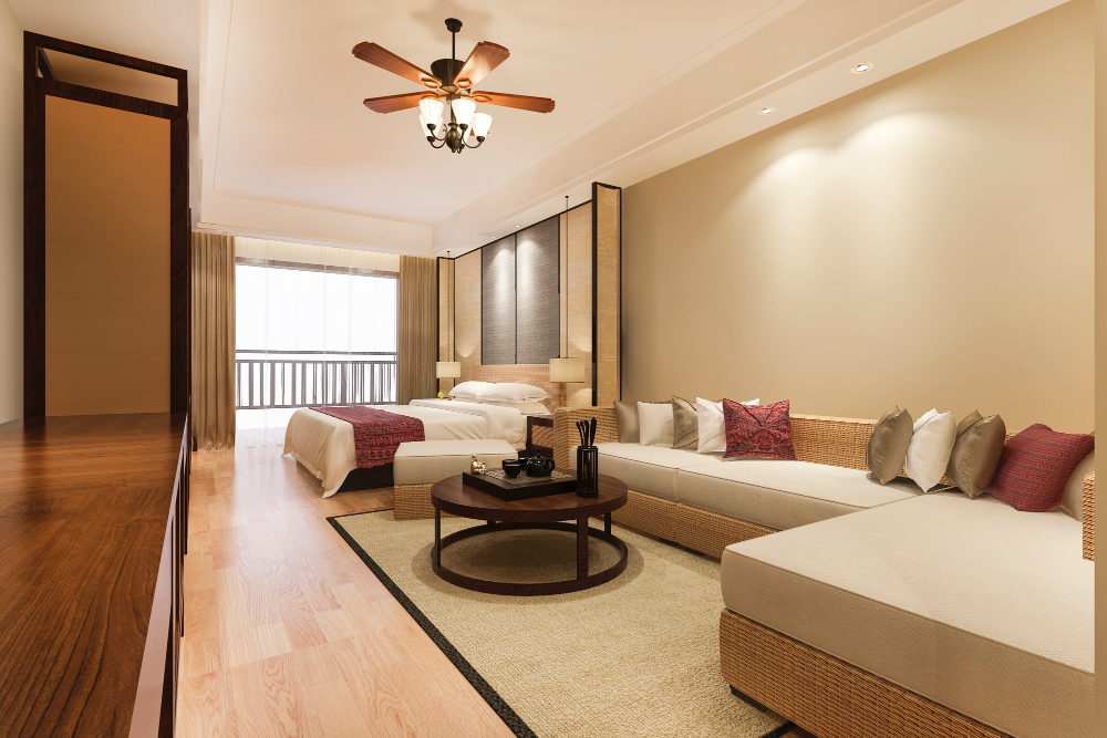 New and different accommodations at the same address, all of them independent.