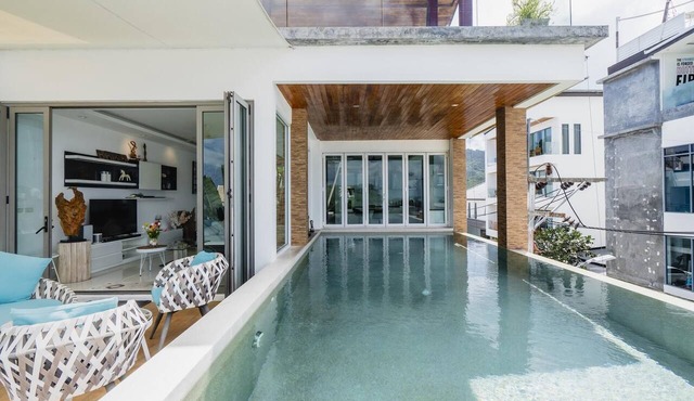 Panoramic Seaview Elevate Villa, Infinity Pool