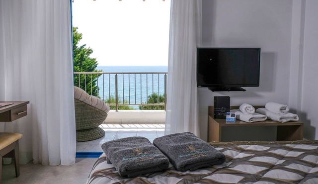 Pleasant Halkidiki Apartment | Maisonette 1 | Sea Front View & Position