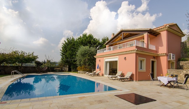 Private Pool Villa Olympic in Dassia Corfu