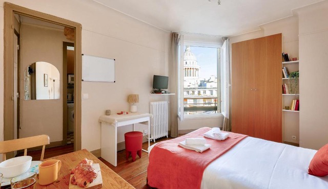 Quiet & Bright Studio-Prime Loc-Pantheon Paris 05
