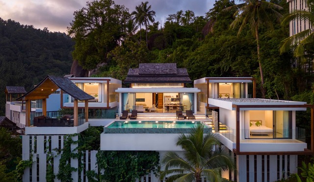 Samui Seaview Rainforest Infinity Pool Villa With 3 Beds Suits With Housekeeper