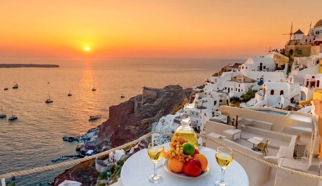 SantoriniParadise: HELIOS villa, amazing sunset views, perfect dream vacation!