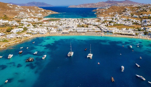 Seafront Villa Αktei - Ornos Mykonos