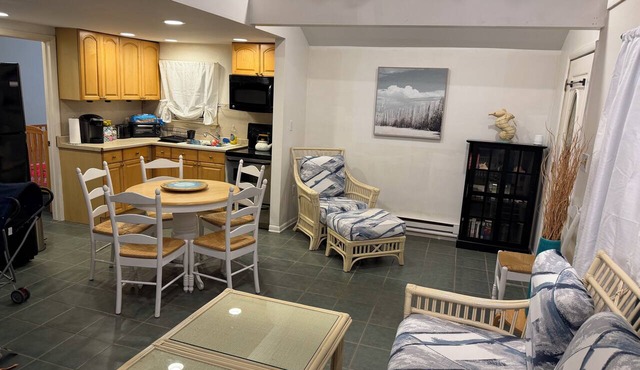 Seasonal rental- pet friendly 2 bedroom apt in Beach Haven - AC & washer/dryer