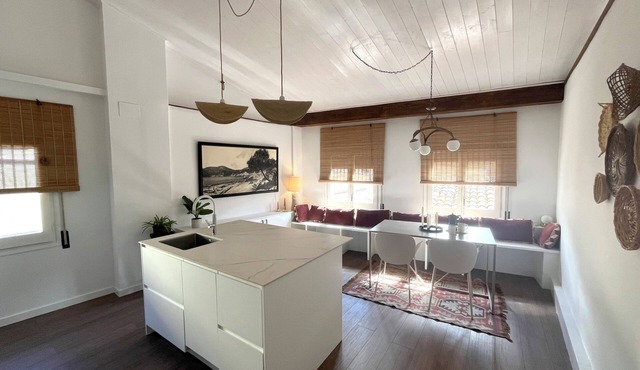Spacious 3 bedroom historic home with bar area and multiple living spaces