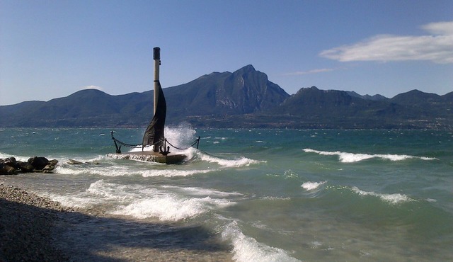Spacious apartment on Lake Garda