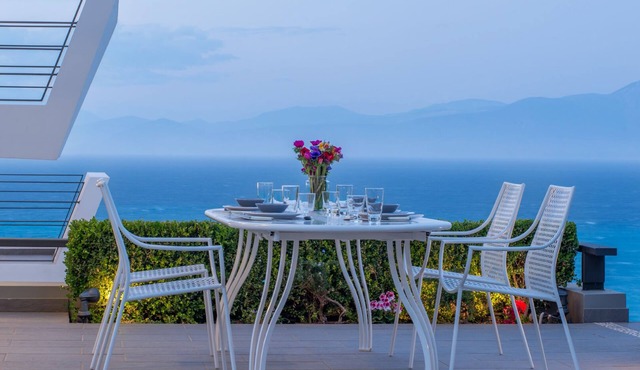 Three Bedroom Melissi Villa with Sea View