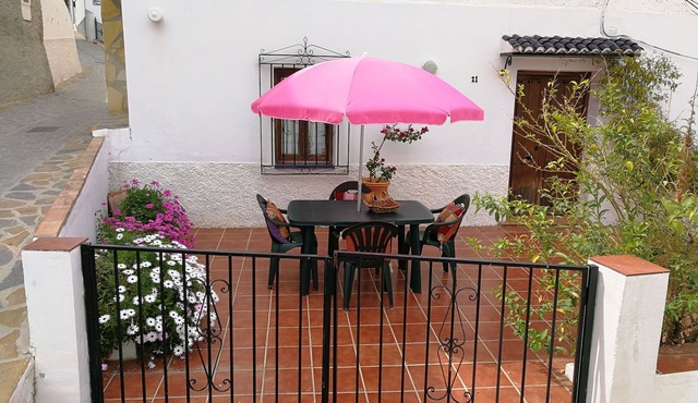 Typical Andalusian house in village in the mountains of Malaga, 15 km from the beach.
