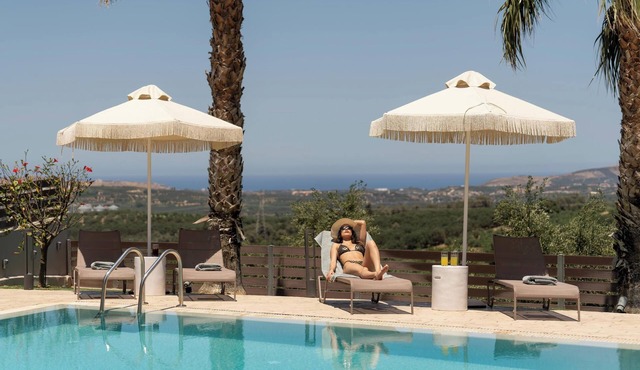 Villa Ag. Georgios – Seaview Palm Retreat