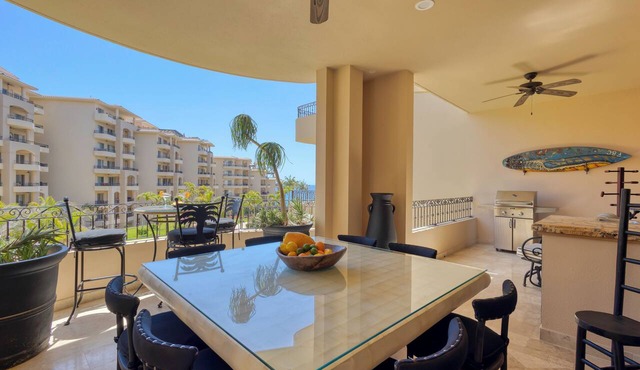 Villa Camila on the Sea of Cortez at Medano Beach that connects to Downtown Cabo