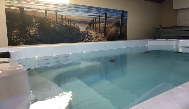 Villa Dune & Spa 8 people, 50 m sea, indoor swimming jacuzzy