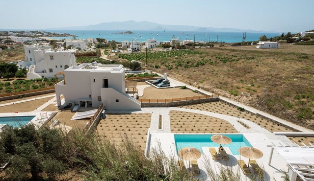 Villa 'Finest Air with Private Pool' with Sea View, Wi-Fi and Air Conditioning