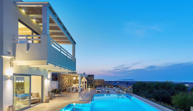 Villa Greece Privat Seaview Villa with private heatable Pool