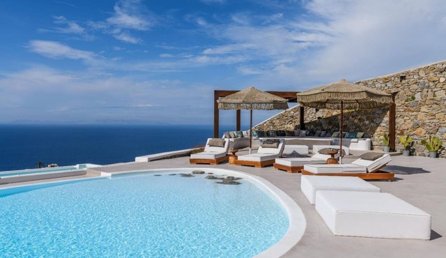 Villa M - Brand New Modern Luxury Villa w/Sunset View in Mykonos Island, Greece