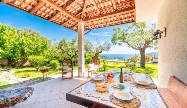 Villa Maria Luisa vista mare, Palinuro, Palinuro, Italy