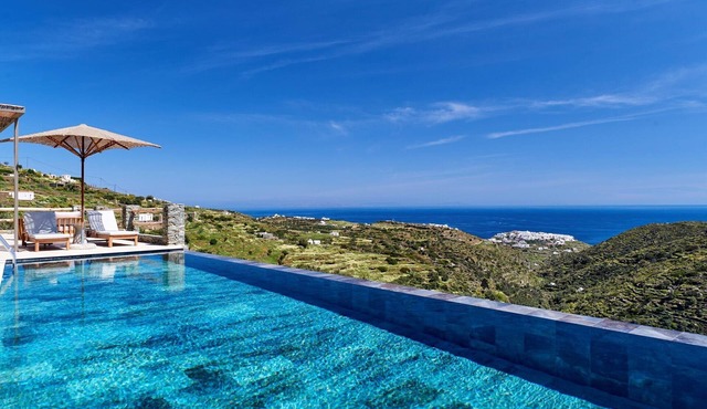 Villa Olivene, Divine Sea Views, Private Infinity Pool, Furnished Terrace,.