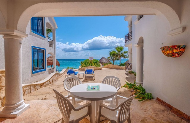 Ground-Floor Beachfront Condo with Pool & Daily Service