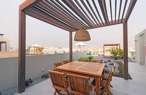 Miraflores Condo | Nazca Penthouse · 3-levels, Luxury Rooftop Pool & Private BBQ Terrace