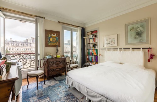 Notre Dame Apartment | Overlooking the Seine on Ile de la Cité, by Veeve