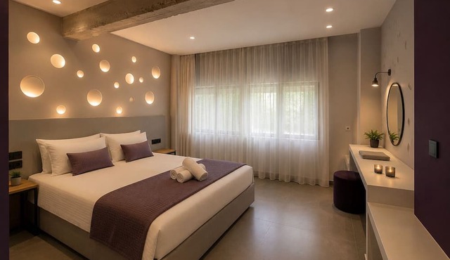 Gold & Concrete Acropolis Residence