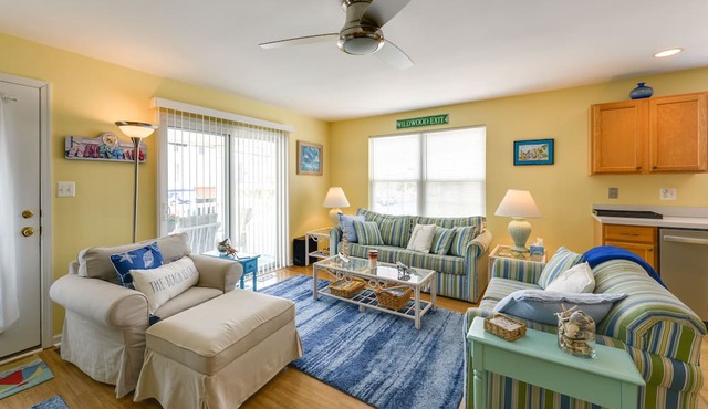 Condo w/Deck: Walk to Beach & Convention Center!